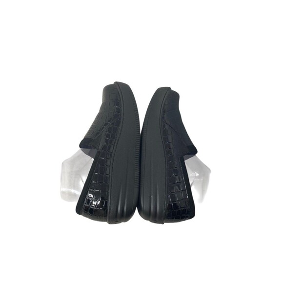 Glolily Clogs Women's Size 7.5 M Black Alligator Embossed Jenny Slip On - Picture 7 of 10